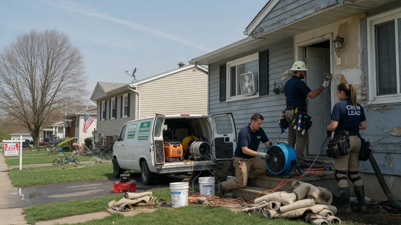 Flood Cleanup in Lake Milton, OH near me